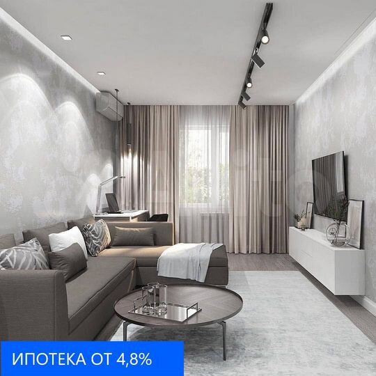 Квартира-студия, 35,1 м², 4/19 эт.