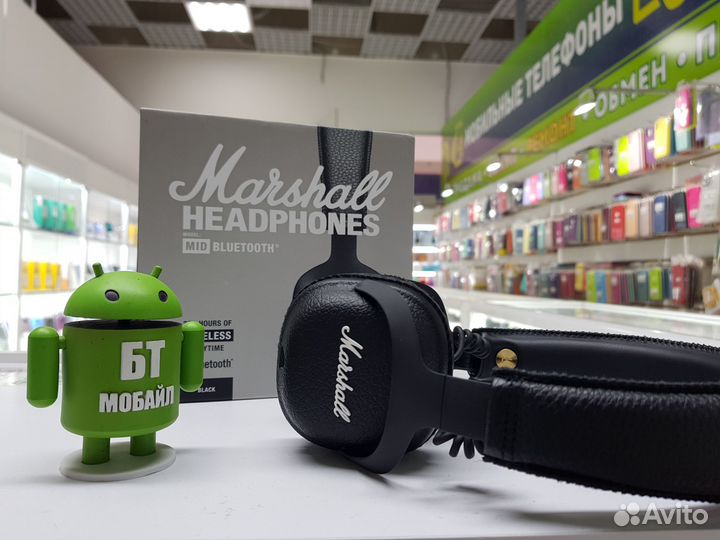Проводные наушники Marshall Mid Bluetooth