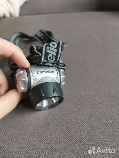 Налобный фонарь camelion
