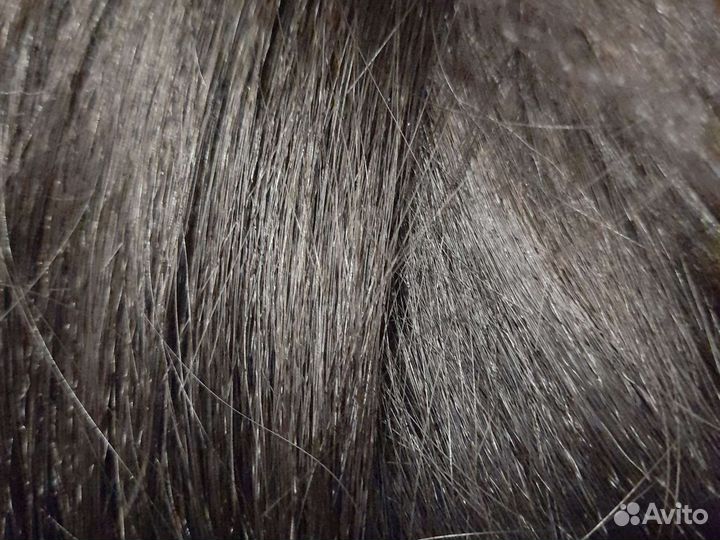 Парик черный каре