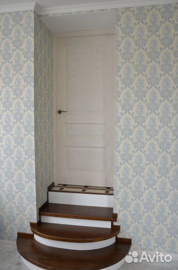 Дверь межкомнатная деревянная с натурным шпоном