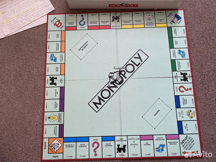 Классическая монополия на француском языке