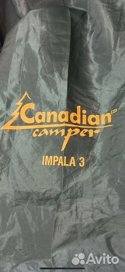Б/у 3-х местная туристическая палатка impala 3