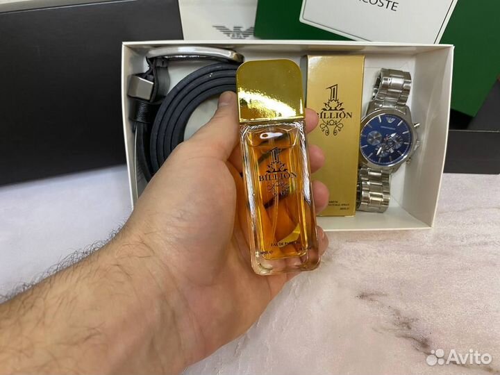 Подарочный набор для мужчин 3 в 1 Армани