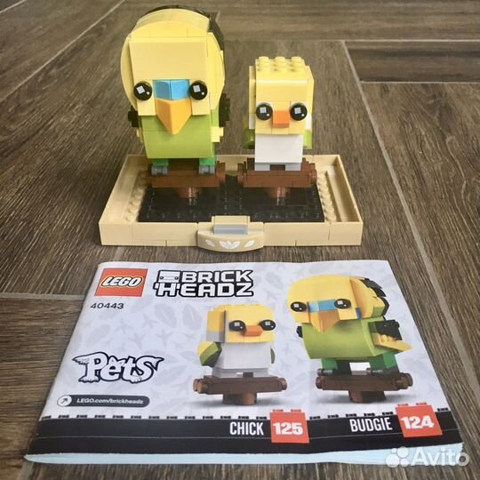 Lego Brickheadz 40443 Budgie & Chick