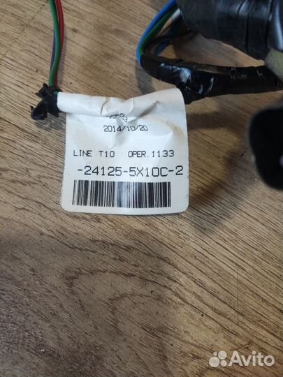 Проводка двери Nissan Navara D40