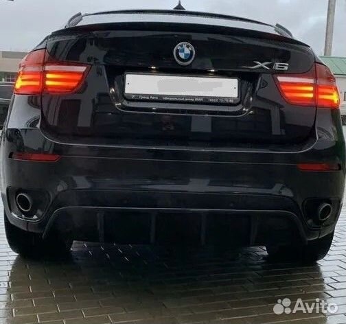 Диффузор LT для BMW X6 e71