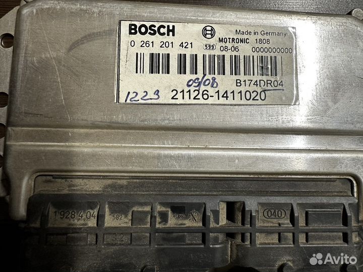 Эбу двигателя ваз 2170