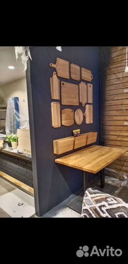 Декор в виде разделочных досок