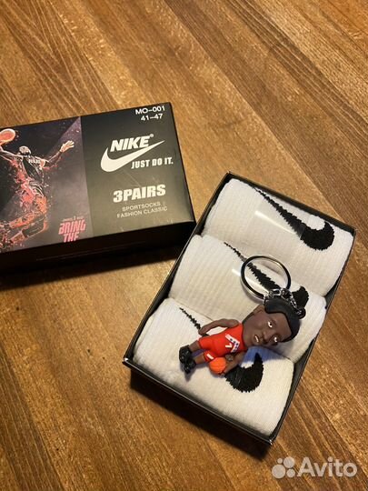 Носки nike высокие 3 пары