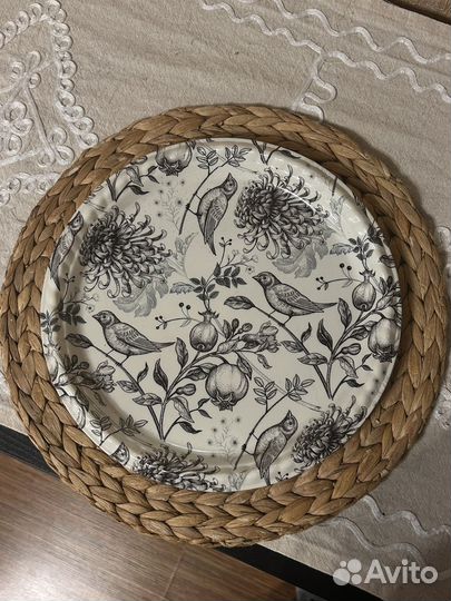 Поднос декоративный