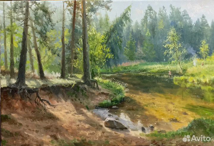 Картина маслом пейзаж