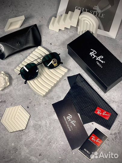 Очки Ray Ban Aviator черные