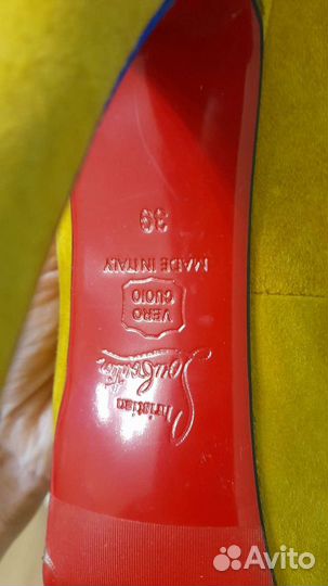 Туфли christian louboutin