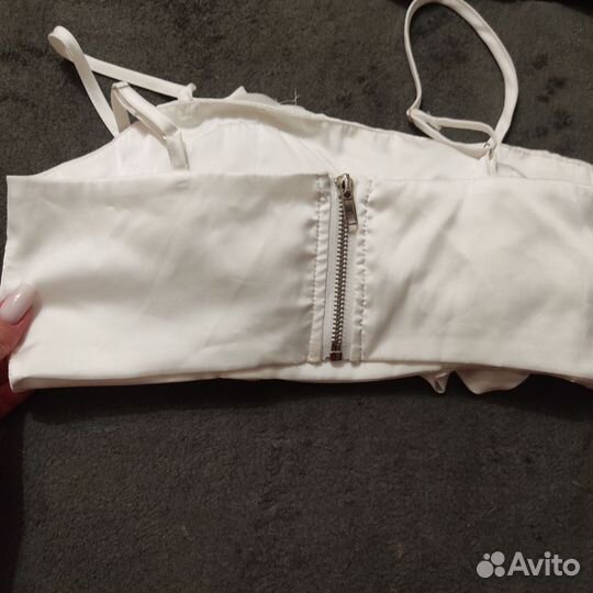 Топ с розой