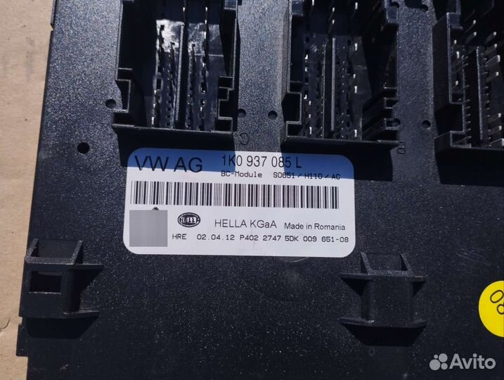 Блок комфорта Volkswagen Golf 6 1.4