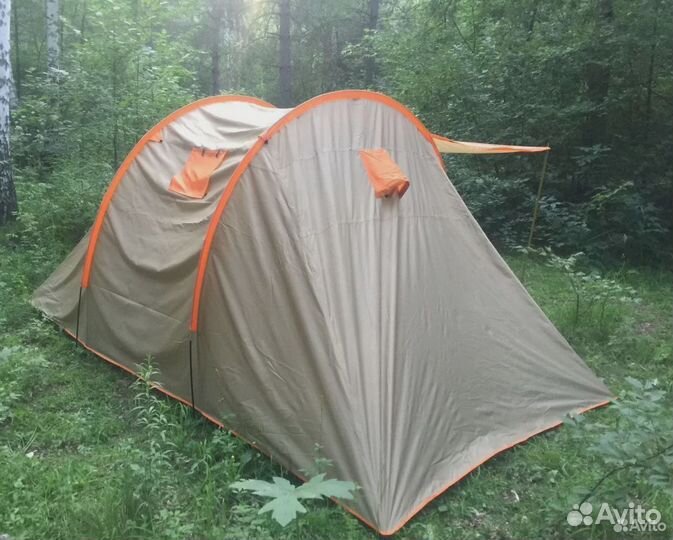 Палатка 4 места, 2 комнаты