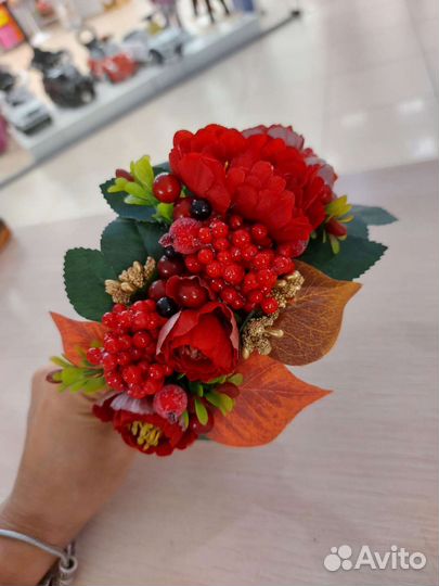 Ободок осень ягодка рябина