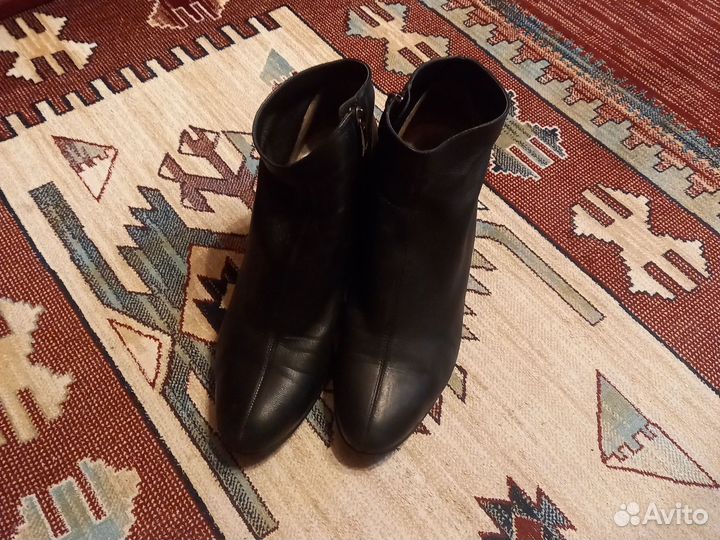 Ботильоны натуральная кожа 39