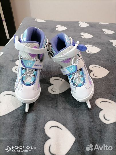 Коньки детские раздвижные 27 30