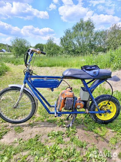 Самодельный мопед Урал-2 Электрон