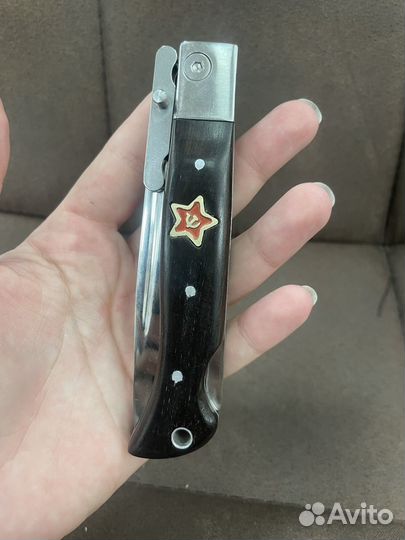 Нож финка нквд складной