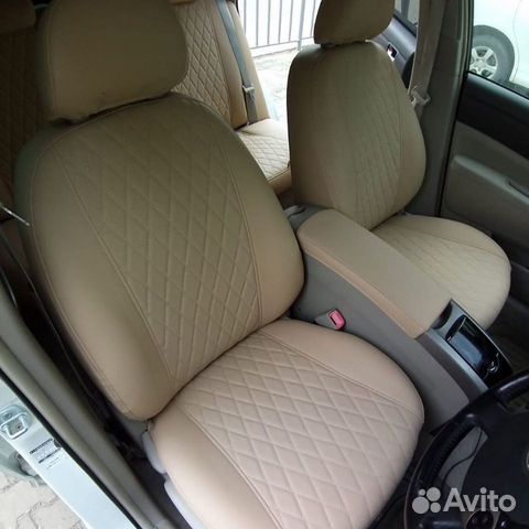 Чехлы Toyota Prius 20 (бежевые)