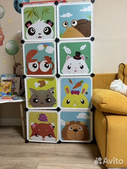 Шкаф для игрушек сборный