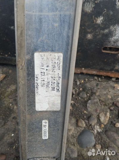 Молдинг крышки багажника вектра Ц