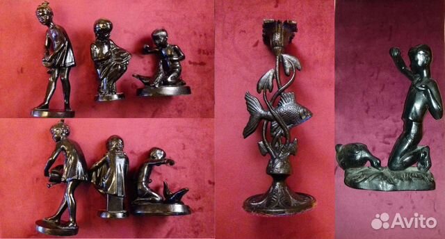 Чугунные статуэтки касли и другие