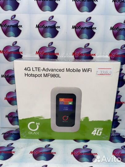 Wifi роутер 4g модем с любой sim карманный