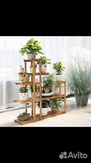 Подставка для цветов, стеллаж, полка, стойка