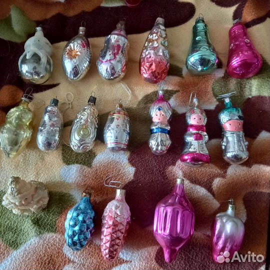 Елочные игрушки СССР советские