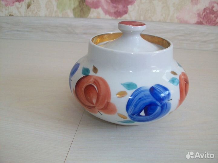 Сахарницы блюдца Дулево Вербилки Барановка СССР от