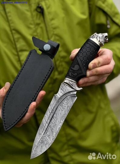 Нож лев волк (Арт.39512)