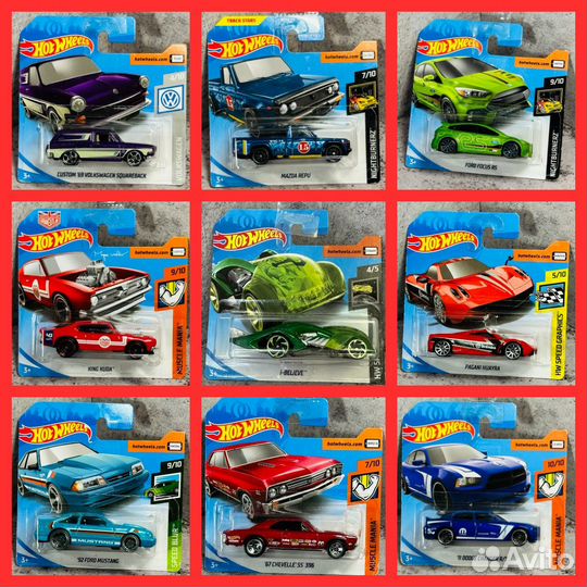 2019 – Hot Wheels (Хот Вилс ) – Оригинал – Часть2