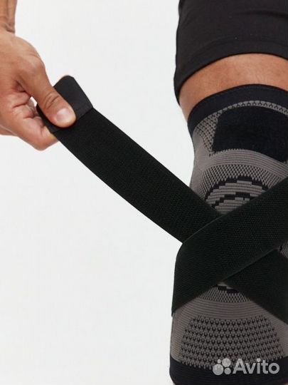 Наколенник ортопедический с липучкам/Rebo/новый