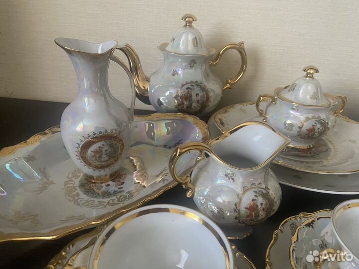 Набор столовой посуды Мадонна гдр 1958 г