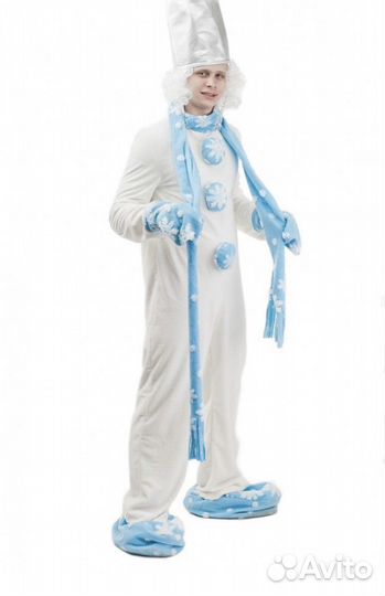 Костюм карнавальный снеговик