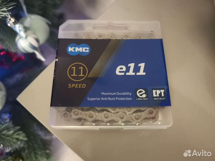 Цепь KMC E11 EPT E-bike 11ск для электровелосипеда