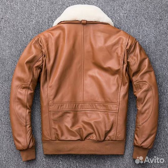 Мужская куртка из натуральной кожи