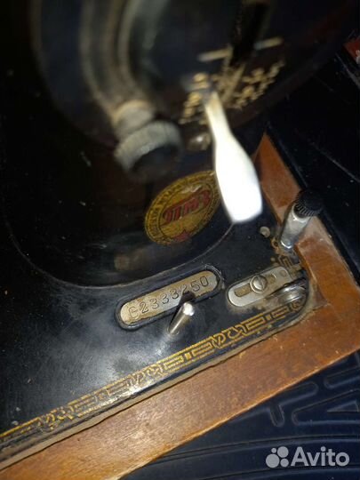 Швейная машинка пмз им. Калинина номерная