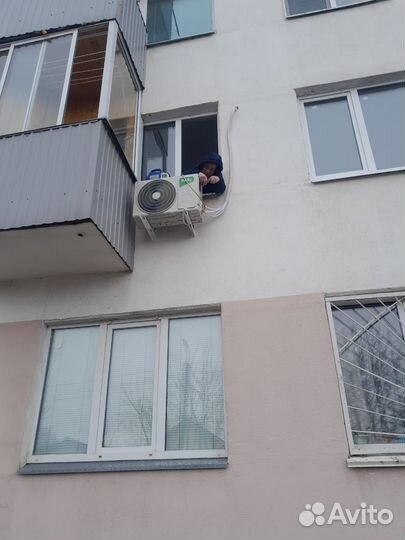 Установка монтаж кондиционеров