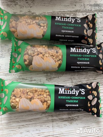 Батончики ореховые Mindy'S
