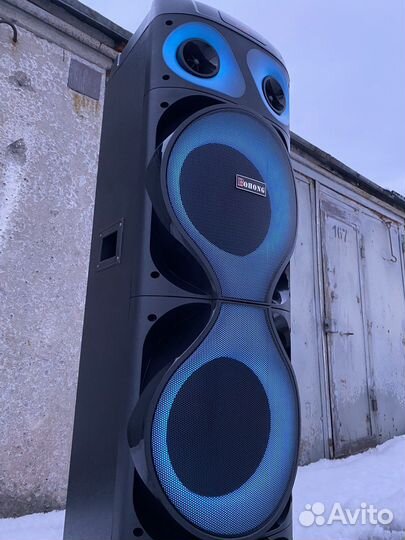 Блютуз колонка караоке