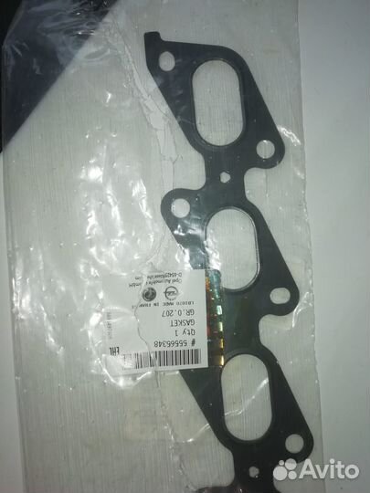 Прокладка выпускного коллектора opel