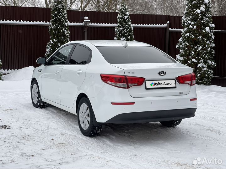 Kia Rio 1.6 МТ, 2016, 98 000 км