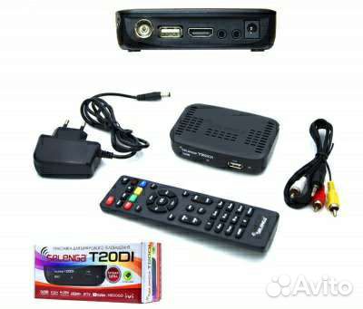 Цифровая приставка DVB-T2 selenga T20DI