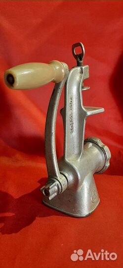 Мясорубка ручная СССР чугунная