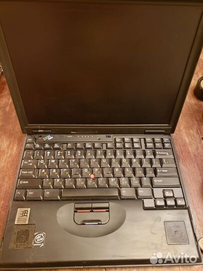 Ноутбук Think pad 600x IBM 2645 рабочий